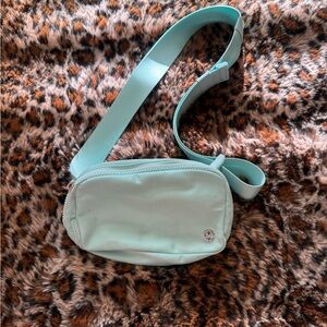 Lululemon Athletica Light Green Crossbody Bag